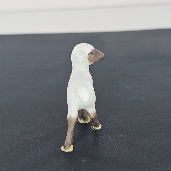 Freeman McFarlin George Good Sheep Lamb Standing Miniature Figurine *Chip - Picture 4 of 8